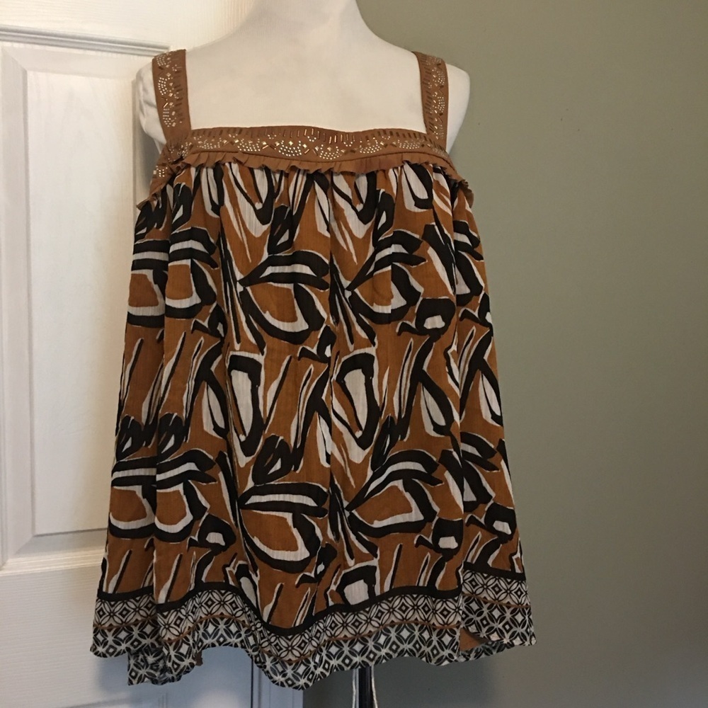 Cato Black and White Boxy Tank Top